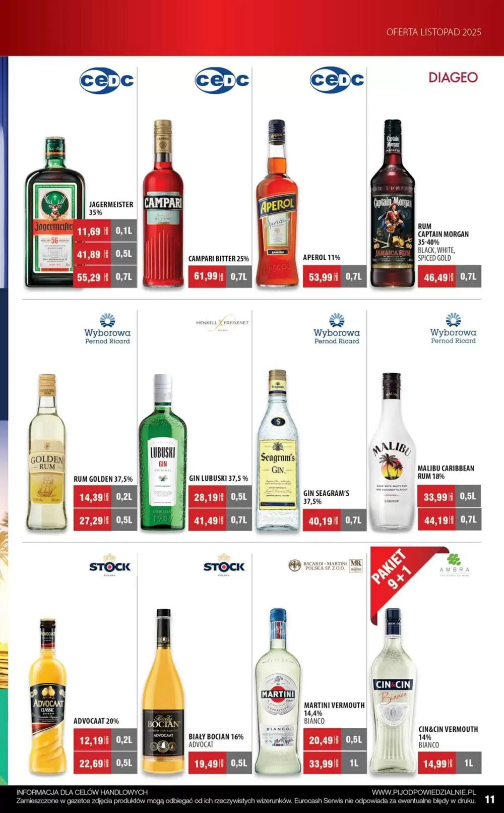 Gazetka promocyjna Eurocash  ważna od 01.11.2025 - Strona 11.