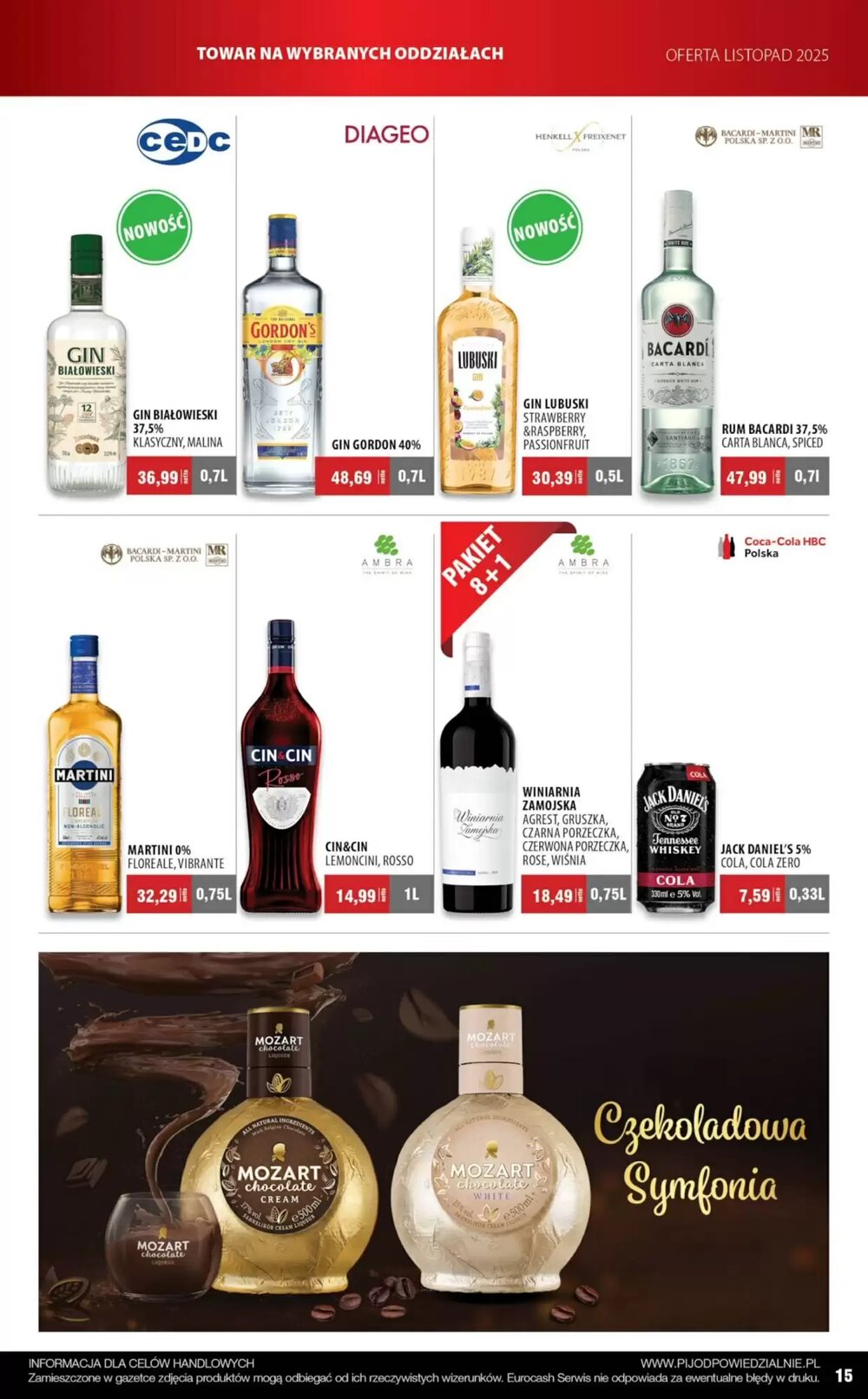 Gazetka promocyjna Eurocash  ważna od 01.11.2025 - Strona 15.