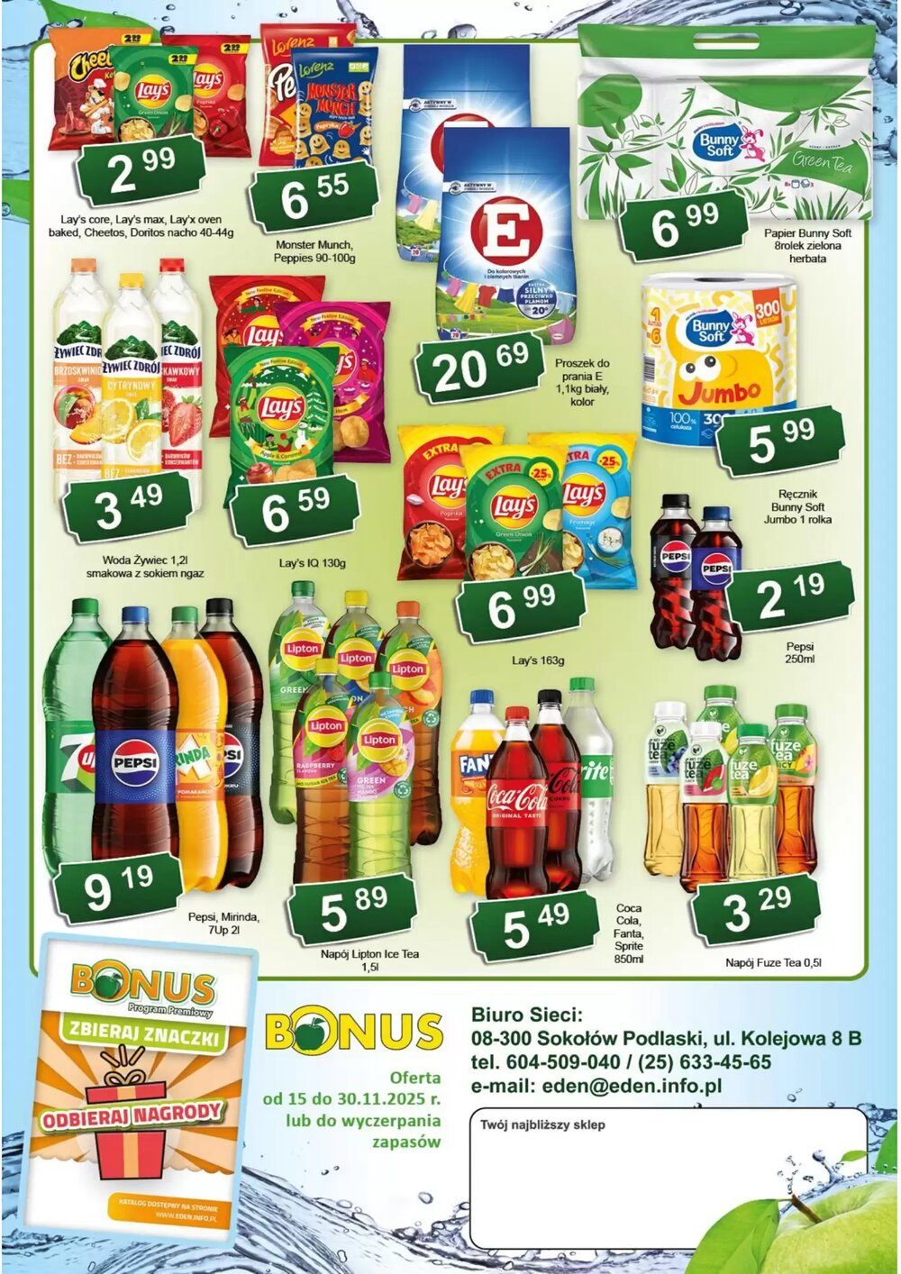 Gazetka promocyjna Eden  ważna od 01.11.2025 - Strona 4.