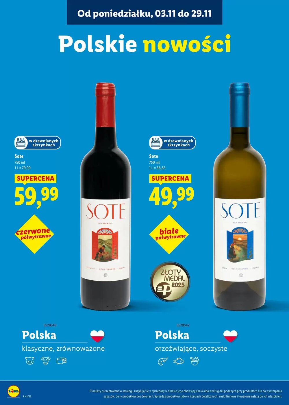 Gazetka promocyjna Lidl  ważna od 03.11.2025 - Strona 4.