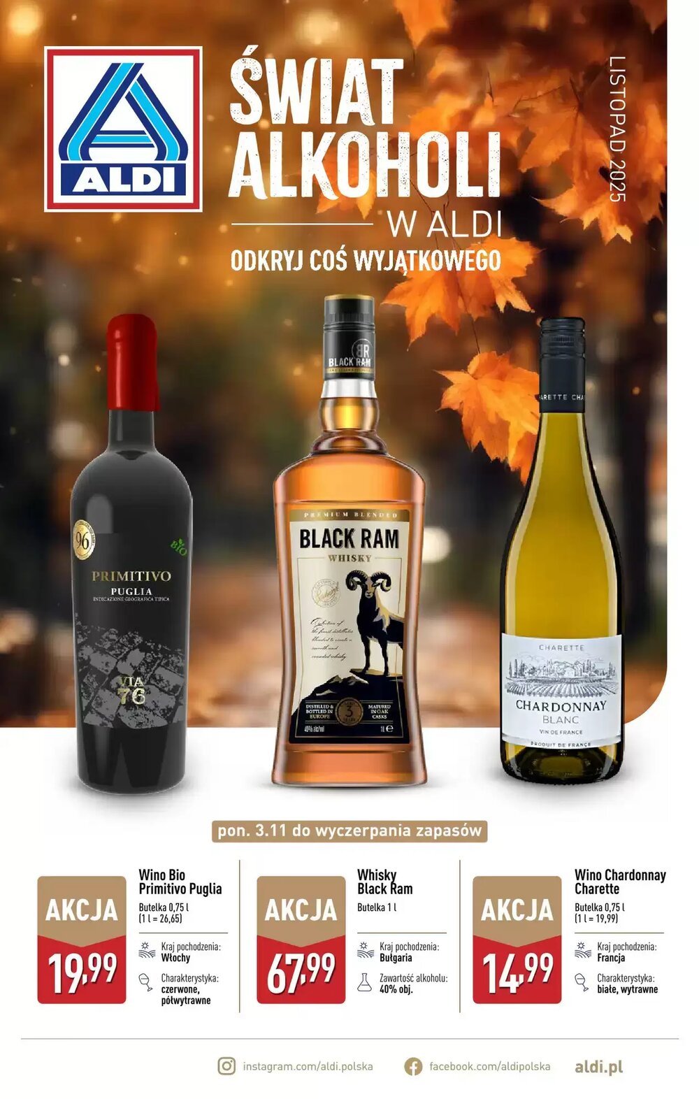 Gazetka promocyjna ALDI  ważna od 03.11.2025 - Strona 1.