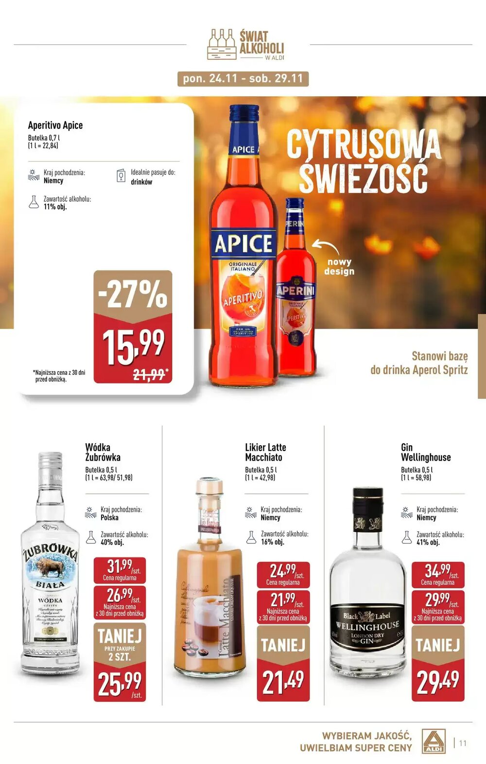 Gazetka promocyjna ALDI  ważna od 03.11.2025 - Strona 11.