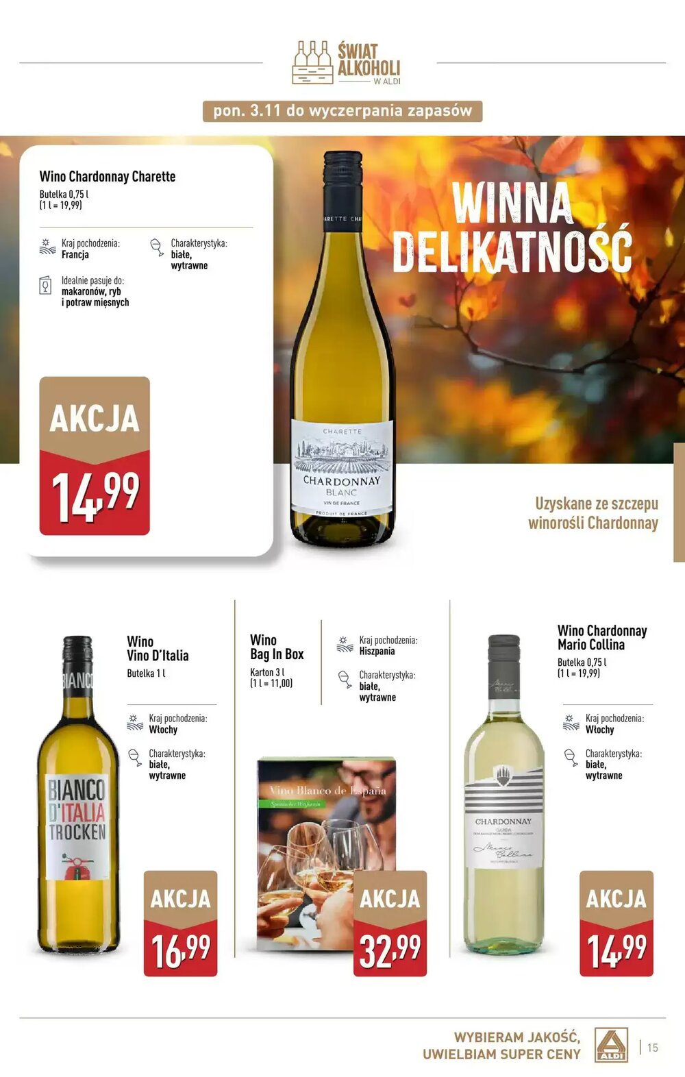 Gazetka promocyjna ALDI  ważna od 03.11.2025 - Strona 15.