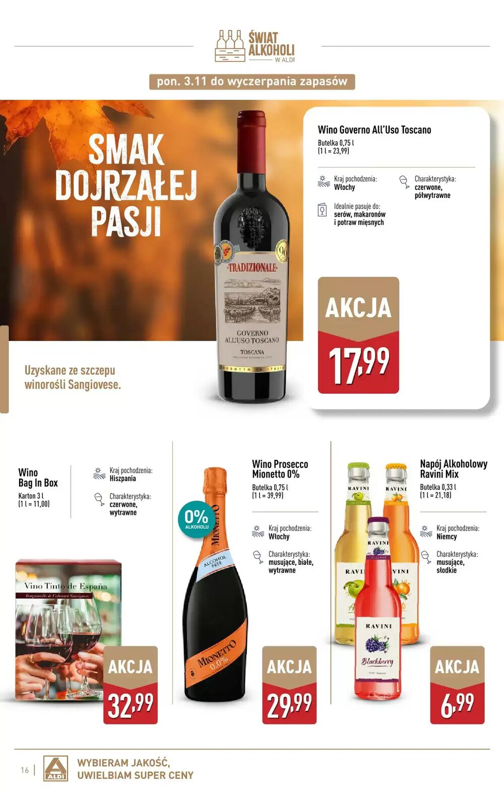 Gazetka promocyjna ALDI  ważna od 03.11.2025 - Strona 16.