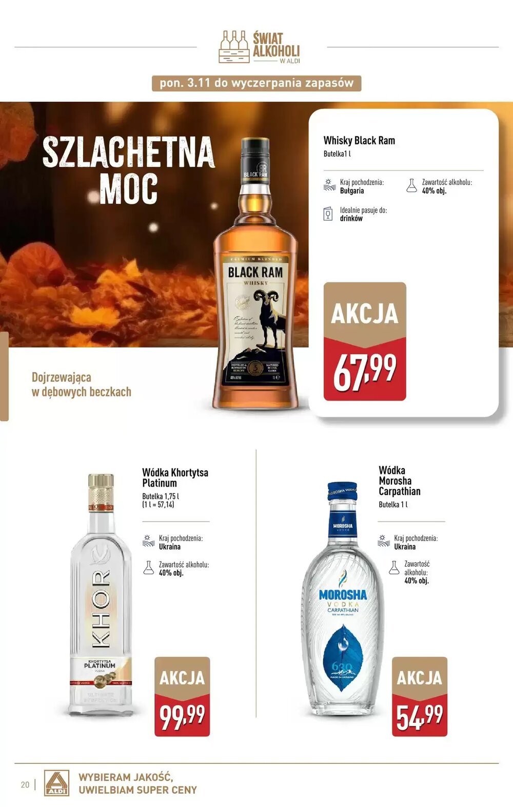 Gazetka promocyjna ALDI  ważna od 03.11.2025 - Strona 20.