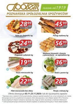 Gazetka promocyjna Społem ważna od 03.11.2025