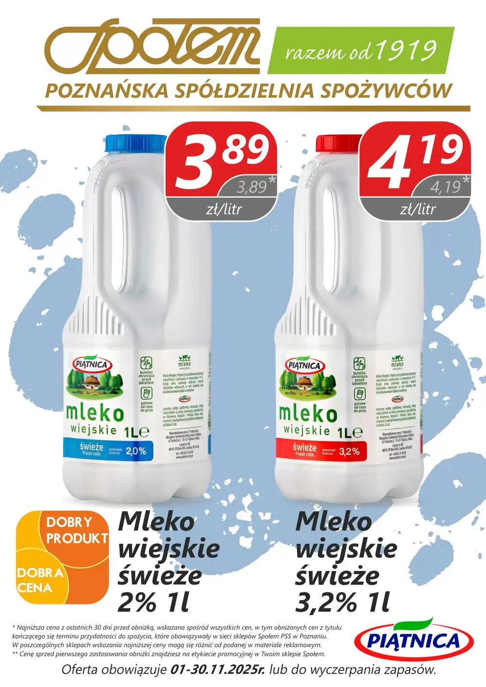 Gazetka promocyjna Społem  ważna od 03.11.2025 - Strona 4.