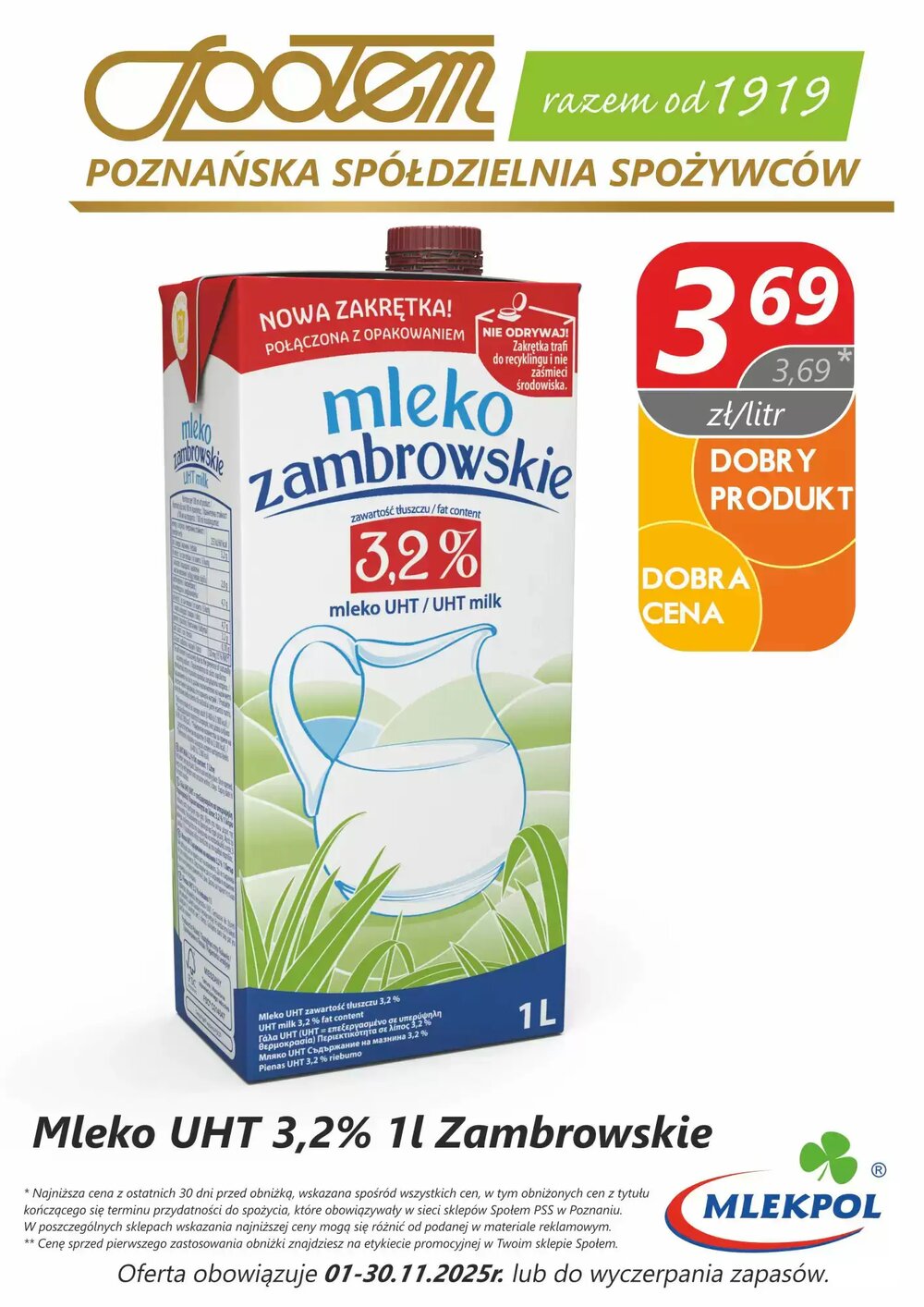 Gazetka promocyjna Społem  ważna od 03.11.2025 - Strona 5.