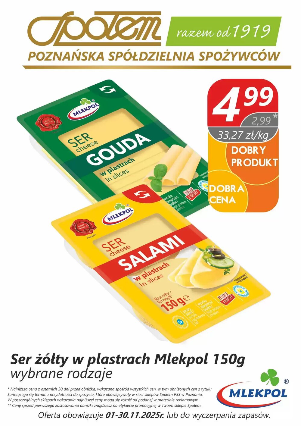 Gazetka promocyjna Społem  ważna od 03.11.2025 - Strona 6.