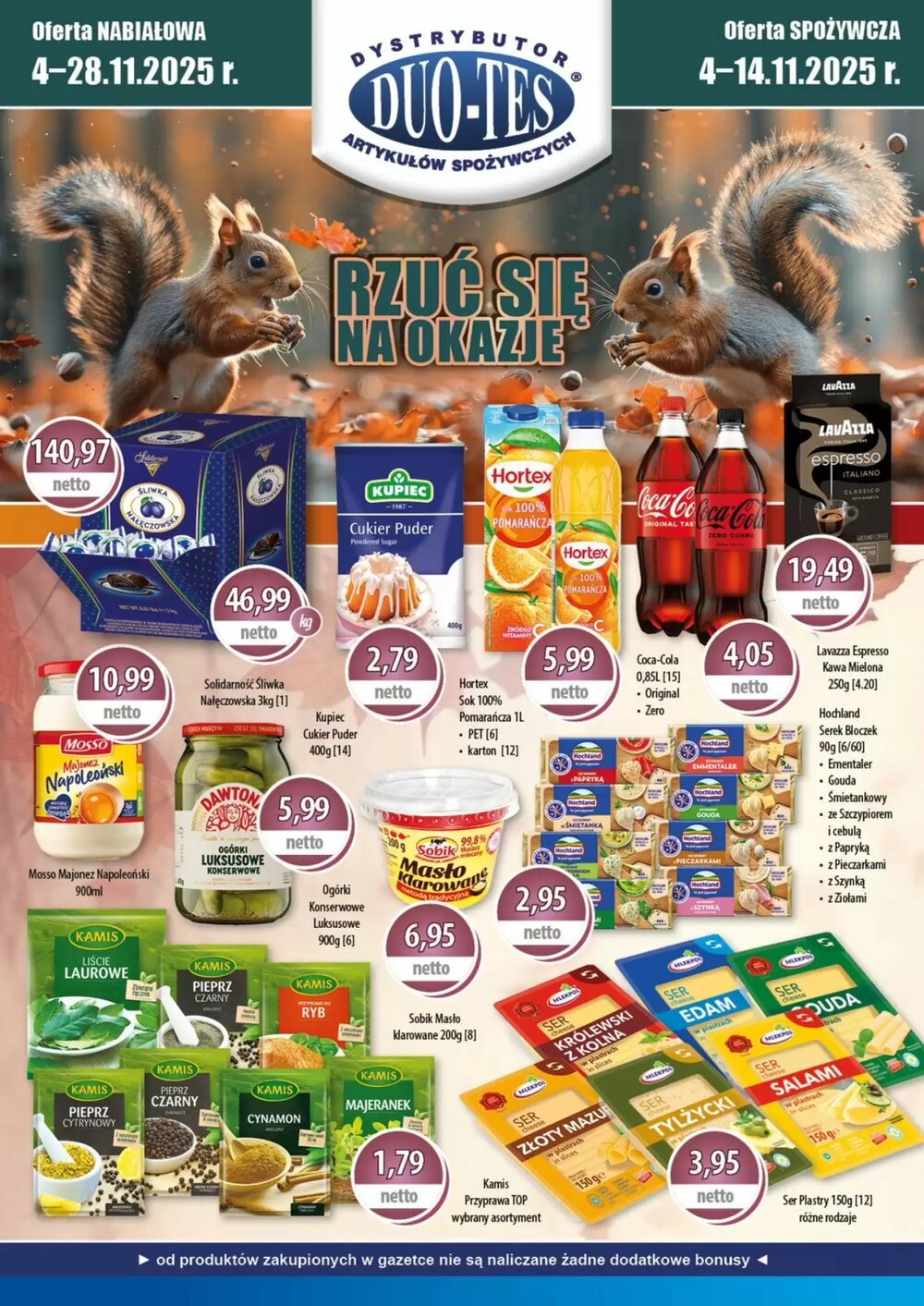 Gazetka promocyjna DUO-TES  ważna od 03.11.2025 - Strona 1.