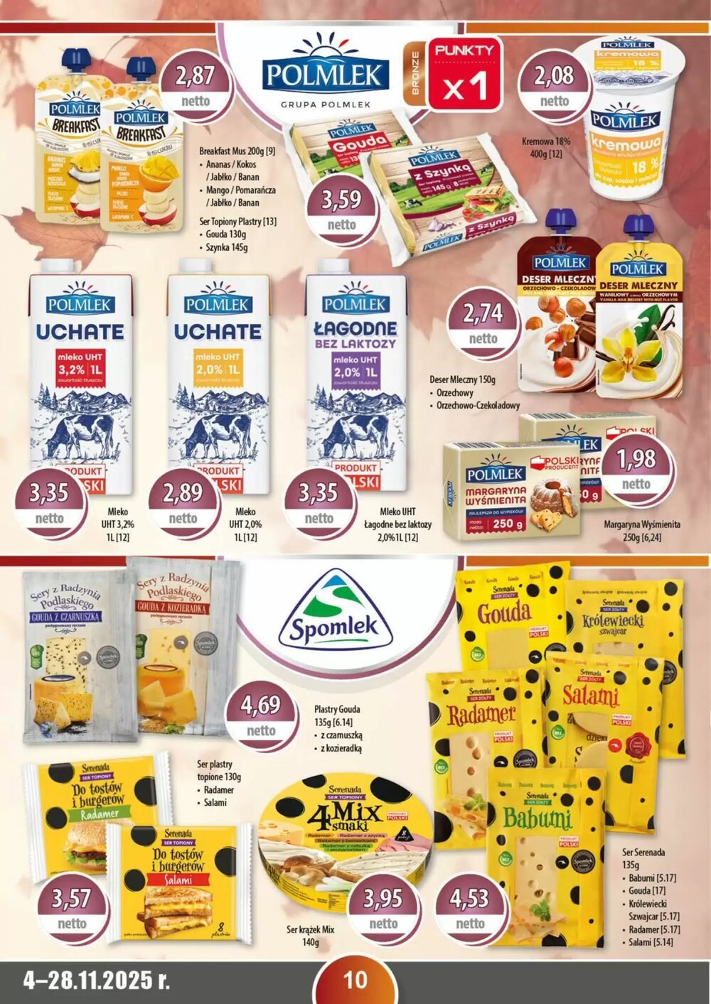 Gazetka promocyjna DUO-TES  ważna od 03.11.2025 - Strona 10.