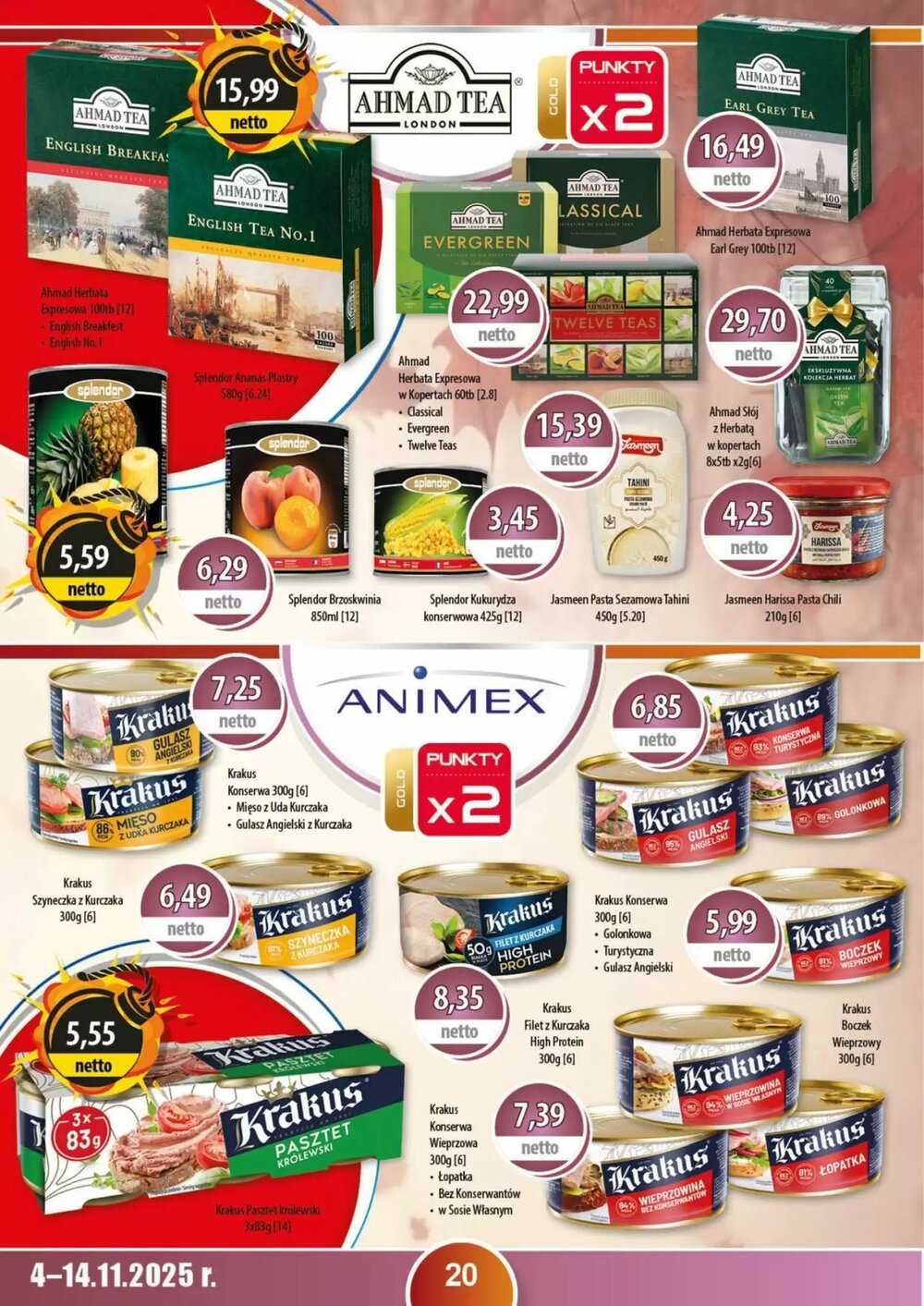 Gazetka promocyjna DUO-TES  ważna od 03.11.2025 - Strona 20.