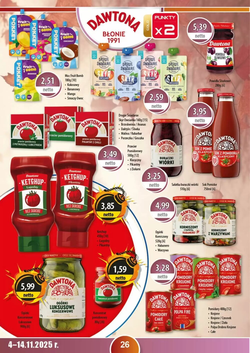 Gazetka promocyjna DUO-TES  ważna od 03.11.2025 - Strona 26.