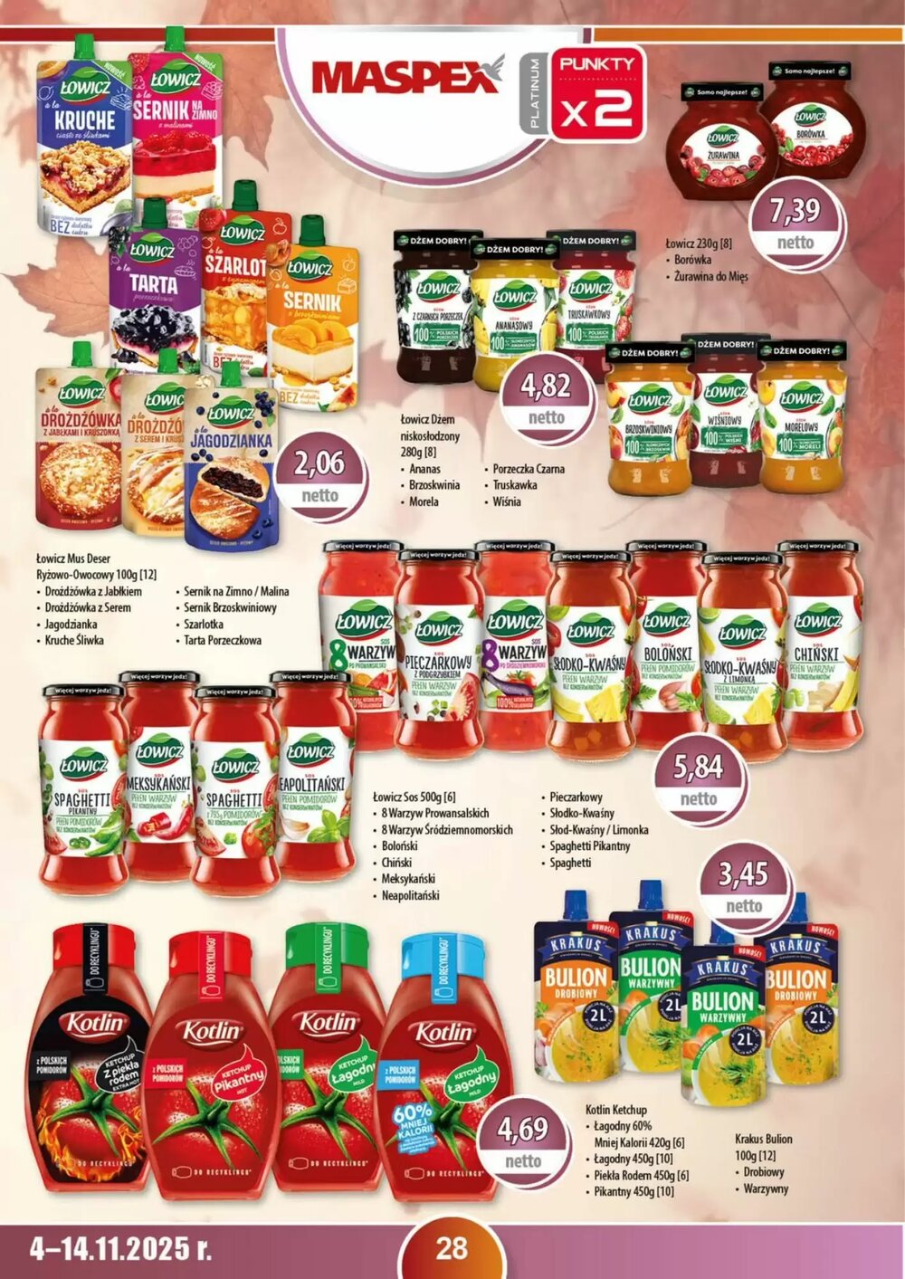 Gazetka promocyjna DUO-TES  ważna od 03.11.2025 - Strona 28.