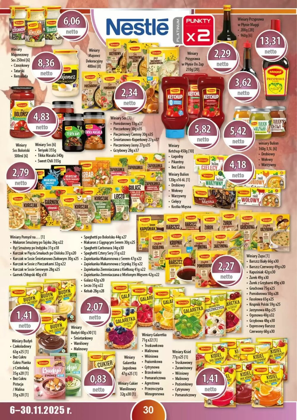 Gazetka promocyjna DUO-TES  ważna od 03.11.2025 - Strona 30.