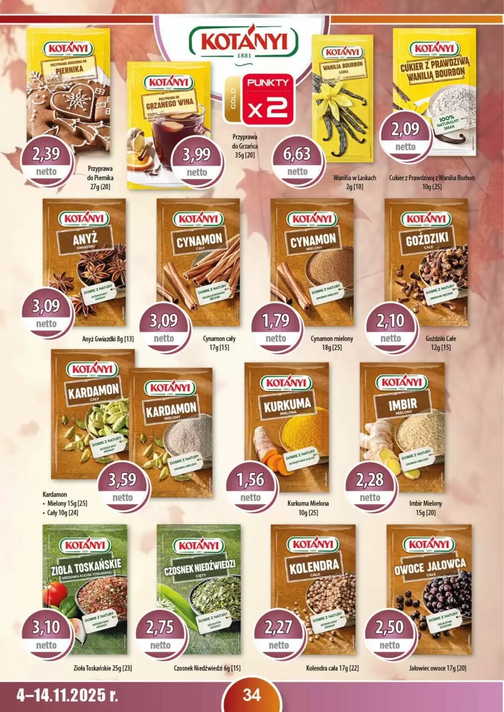 Gazetka promocyjna DUO-TES  ważna od 03.11.2025 - Strona 34.