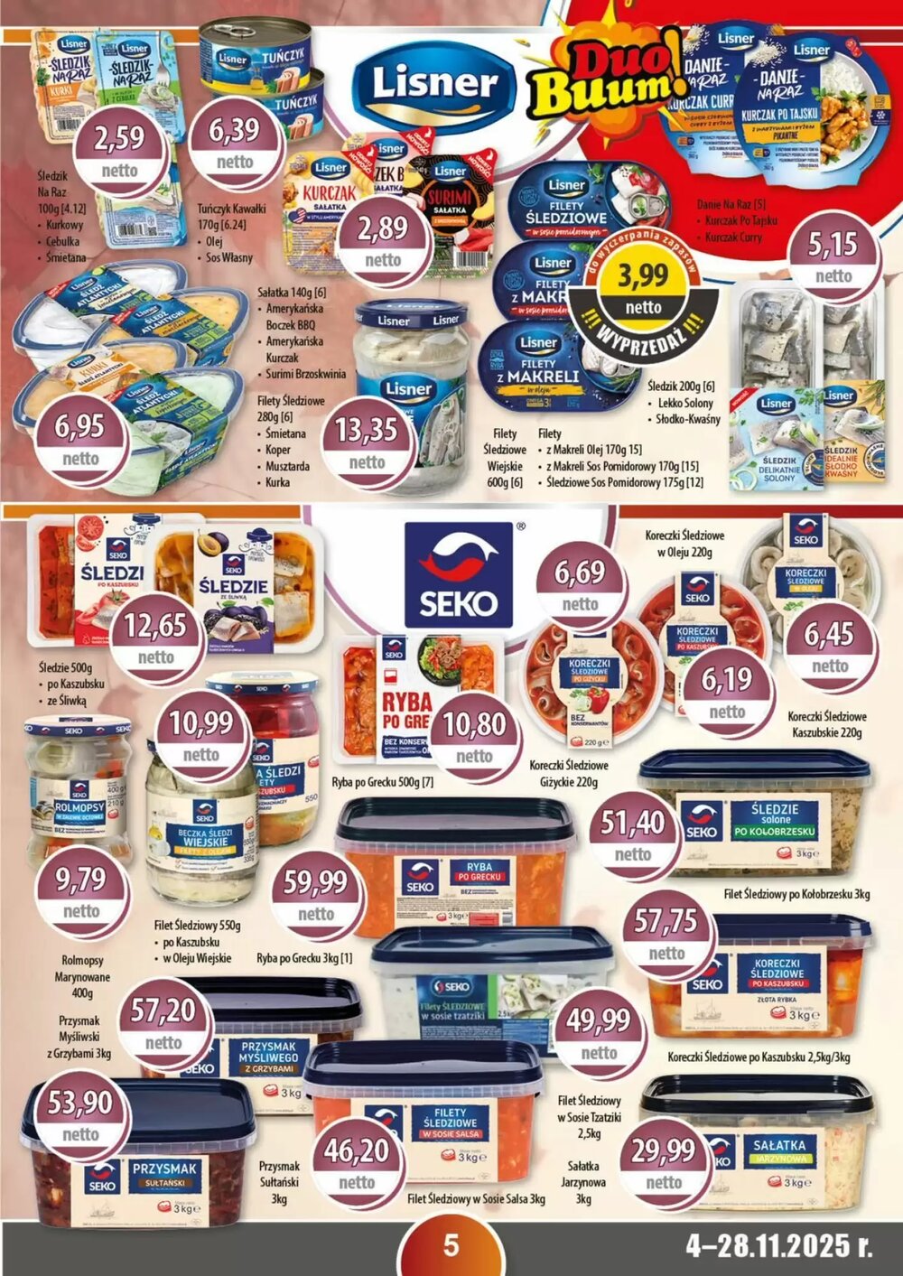 Gazetka promocyjna DUO-TES  ważna od 03.11.2025 - Strona 5.