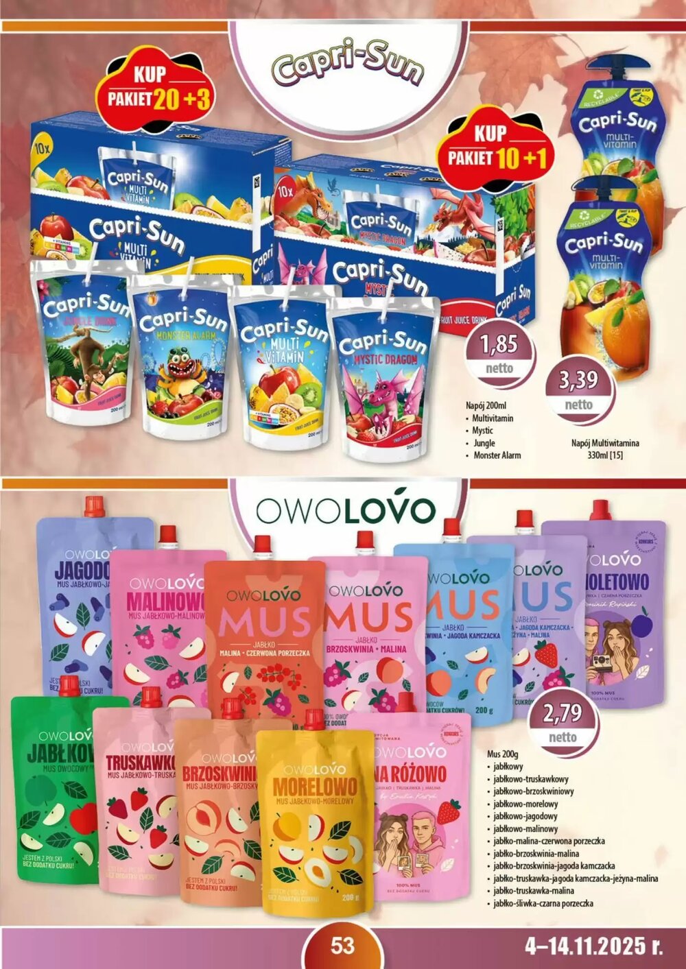 Gazetka promocyjna DUO-TES  ważna od 03.11.2025 - Strona 53.