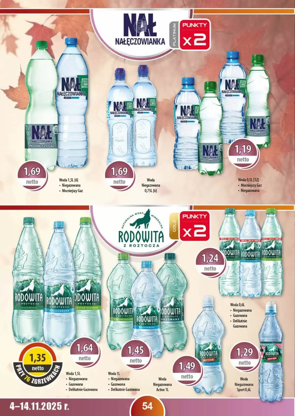 Gazetka promocyjna DUO-TES  ważna od 03.11.2025 - Strona 54.