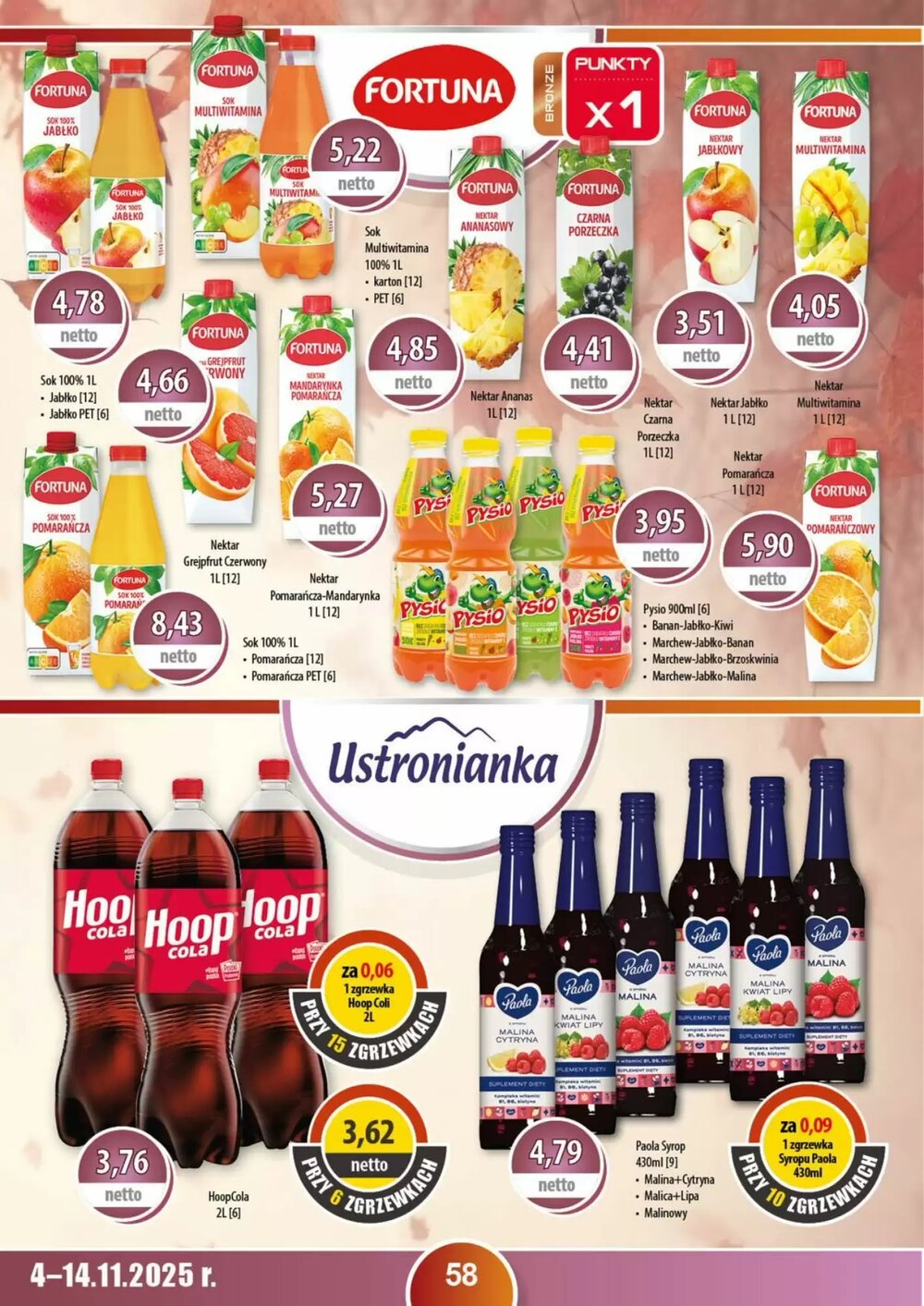 Gazetka promocyjna DUO-TES  ważna od 03.11.2025 - Strona 58.