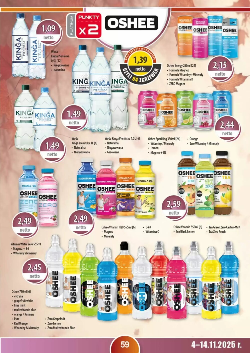 Gazetka promocyjna DUO-TES  ważna od 03.11.2025 - Strona 59.