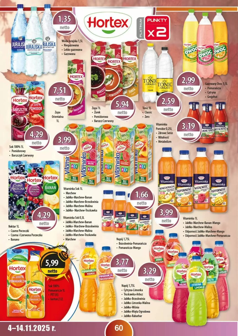 Gazetka promocyjna DUO-TES  ważna od 03.11.2025 - Strona 60.