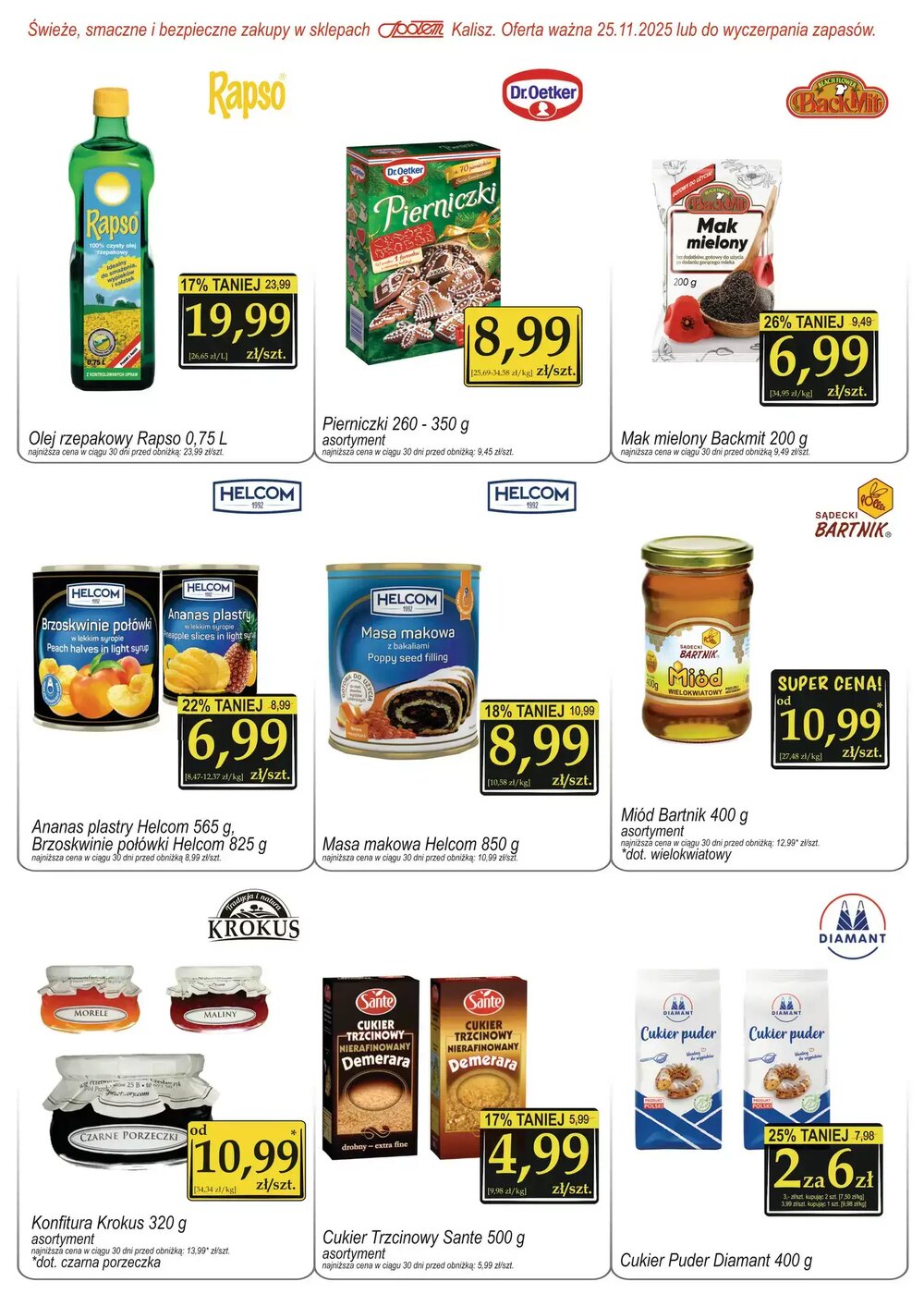 Gazetka promocyjna Społem  ważna od 06.11.2025 - Strona 10.