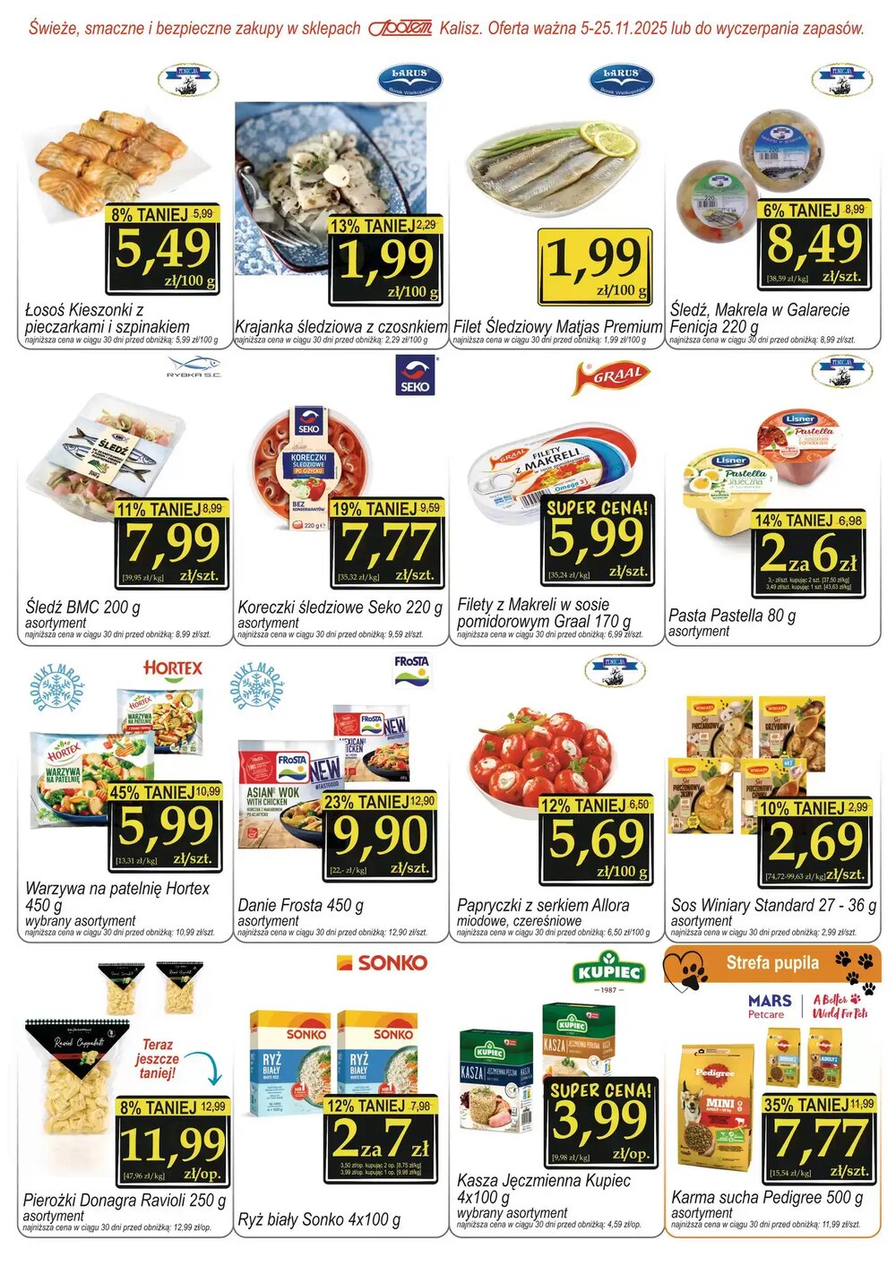 Gazetka promocyjna Społem  ważna od 06.11.2025 - Strona 3.