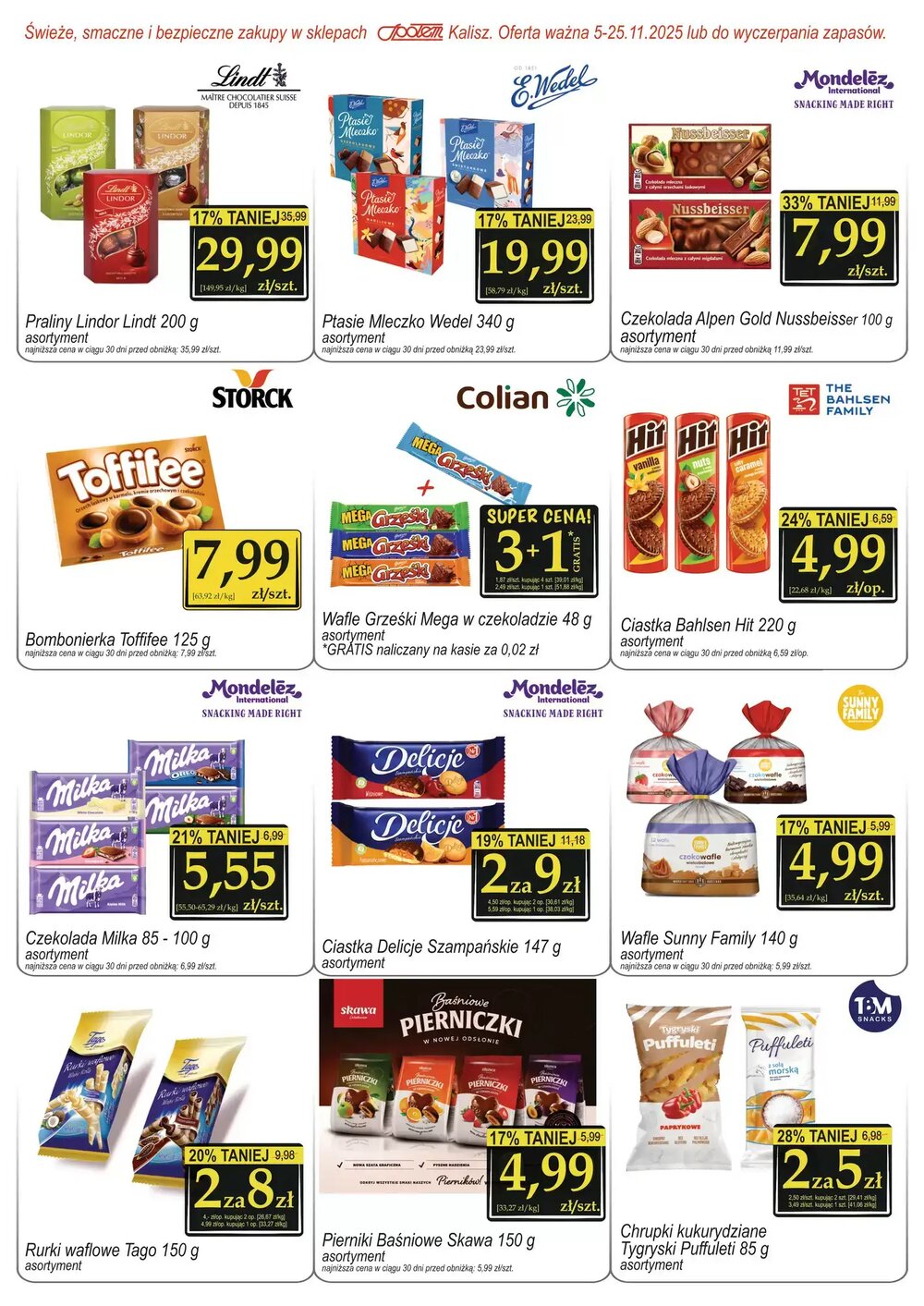 Gazetka promocyjna Społem  ważna od 06.11.2025 - Strona 9.