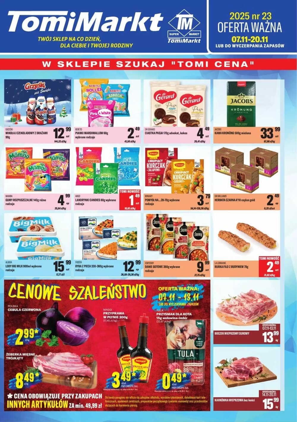 Gazetka promocyjna TomiMarkt  ważna od 07.11.2025 - Strona 1.