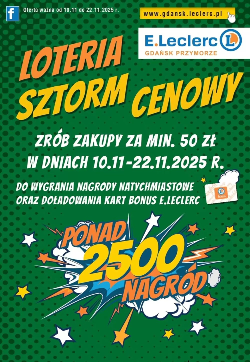 Gazetka promocyjna E.Leclerc  ważna od 10.11.2025 - Strona 1.