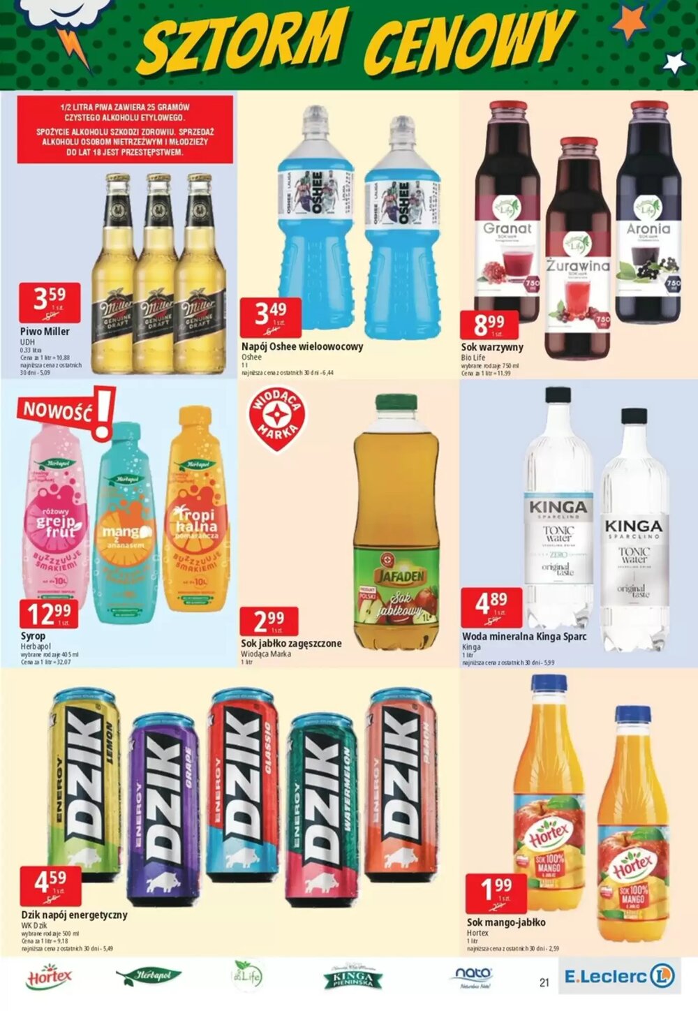 Gazetka promocyjna E.Leclerc  ważna od 10.11.2025 - Strona 21.