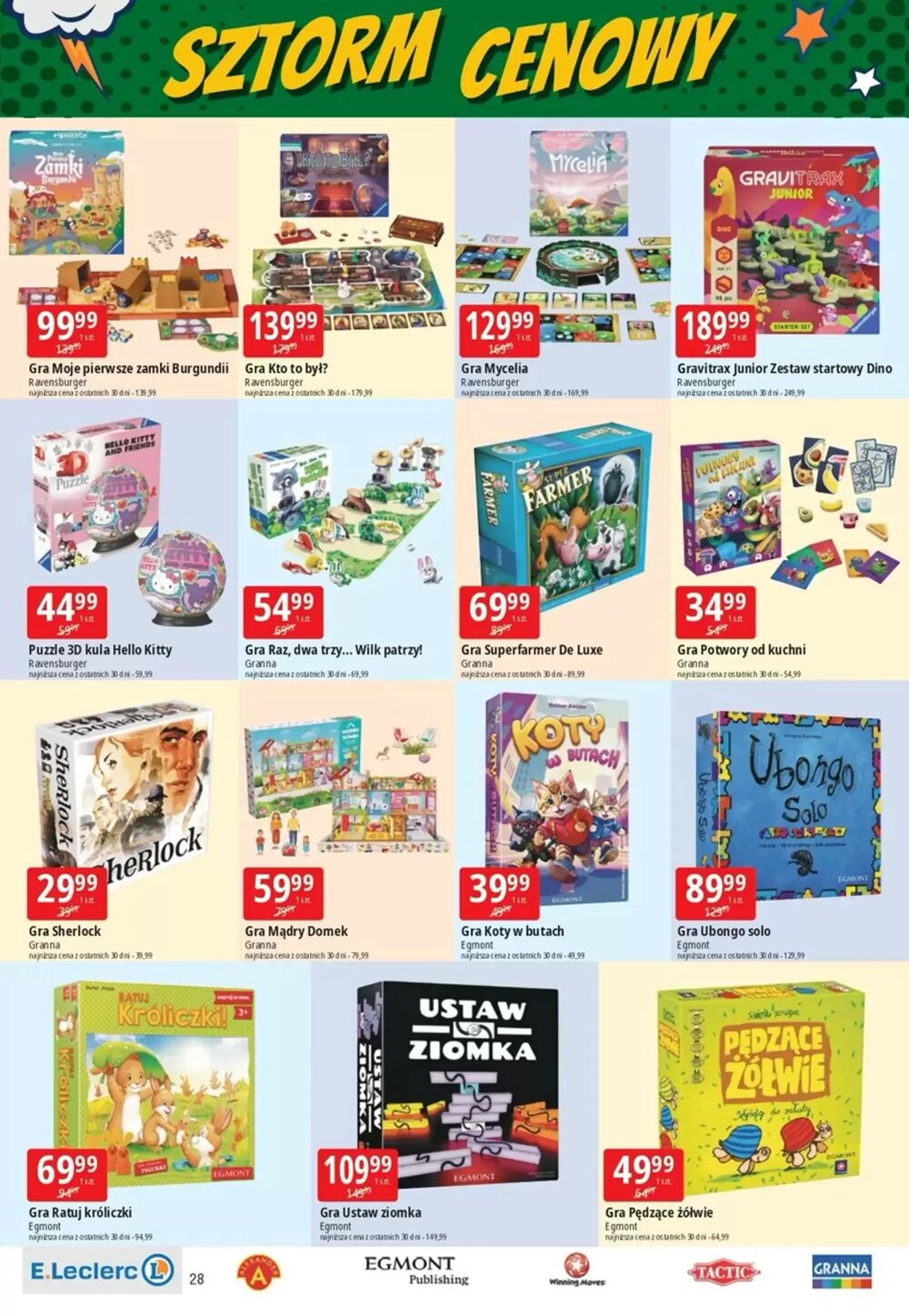 Gazetka promocyjna E.Leclerc  ważna od 10.11.2025 - Strona 28.
