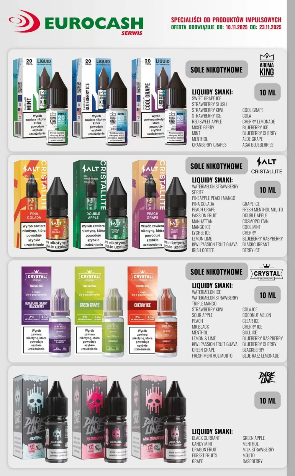 Gazetka promocyjna Eurocash  ważna od 10.11.2025 - Strona 17.