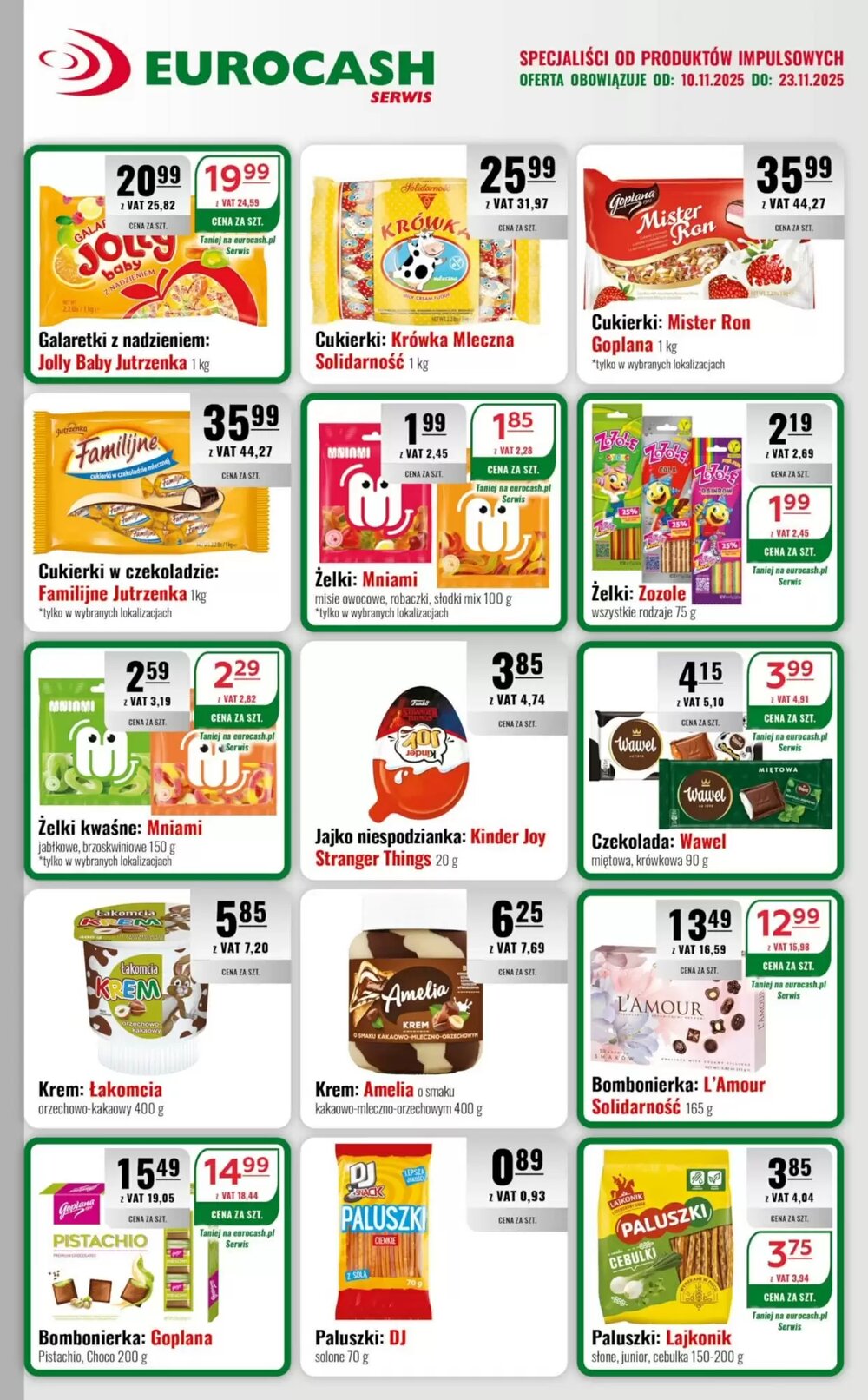 Gazetka promocyjna Eurocash  ważna od 10.11.2025 - Strona 6.