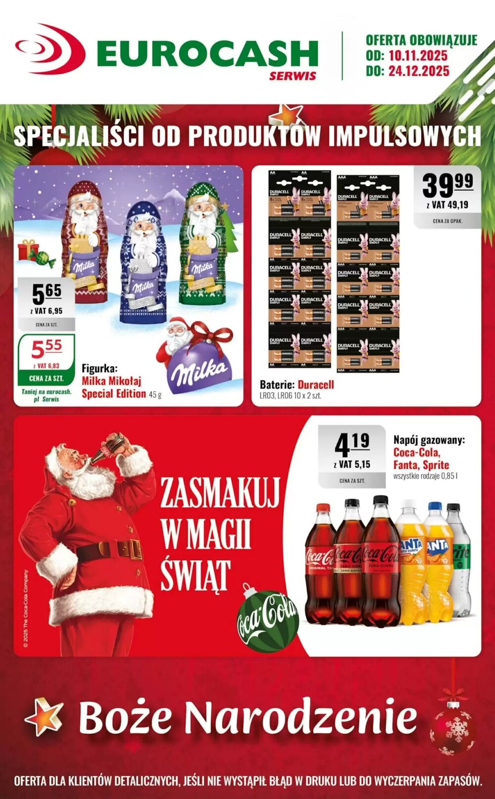 Gazetka promocyjna Eurocash  ważna od 10.11.2025 - Strona 1.