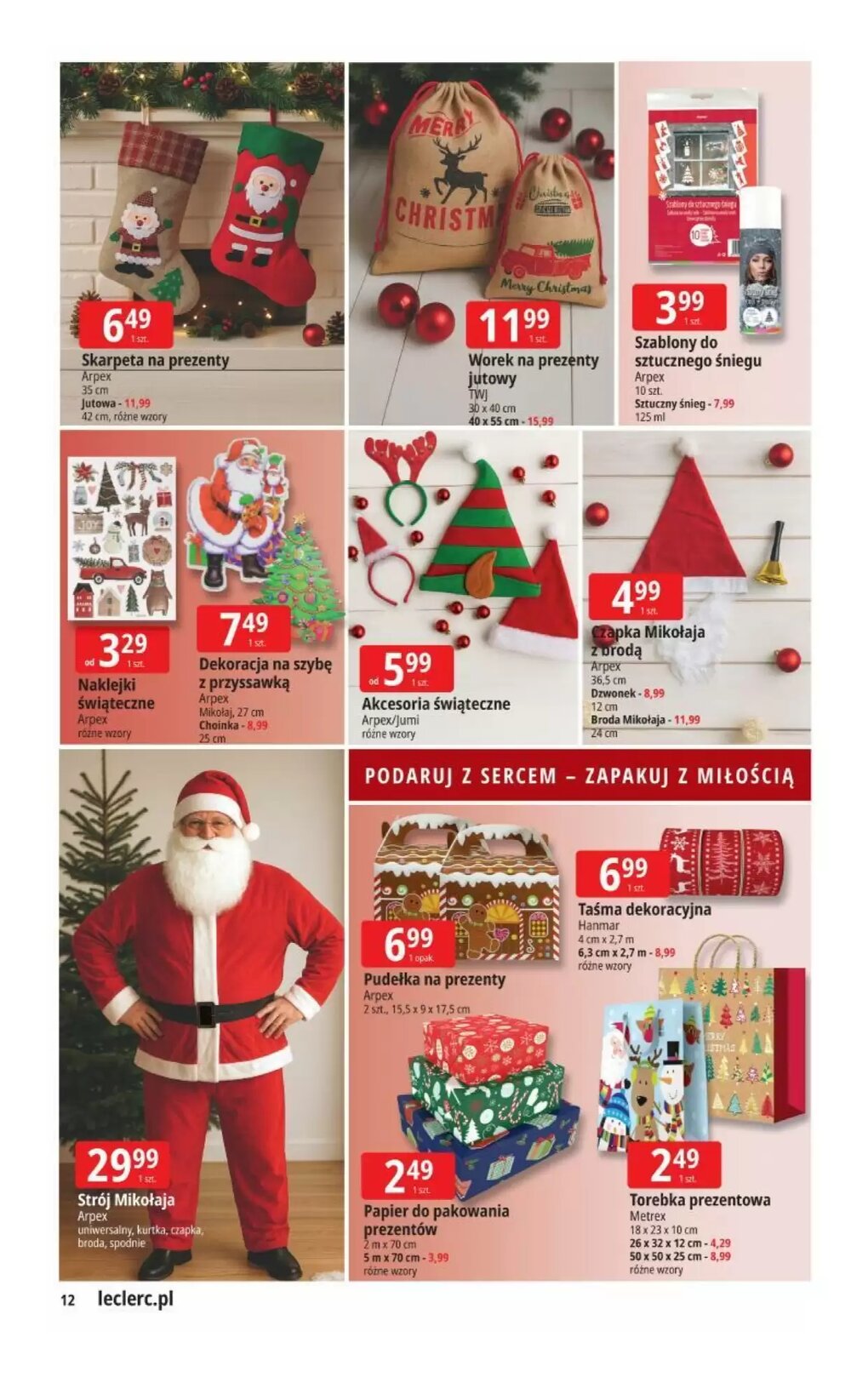 Gazetka promocyjna E.Leclerc  ważna od 12.11.2025 - Strona 12.