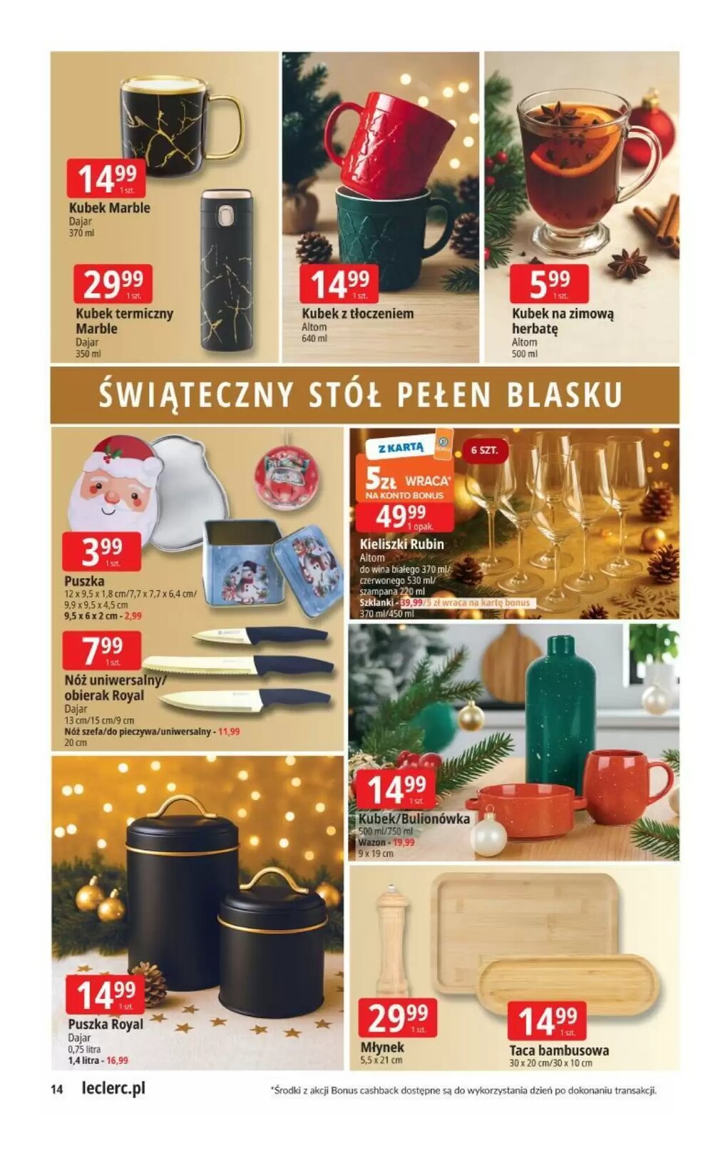 Gazetka promocyjna E.Leclerc  ważna od 12.11.2025 - Strona 14.