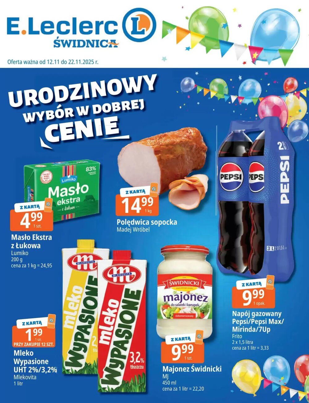 Gazetka promocyjna E.Leclerc  ważna od 12.11.2025 - Strona 1.