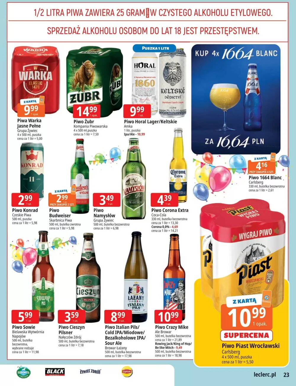 Gazetka promocyjna E.Leclerc  ważna od 12.11.2025 - Strona 22.