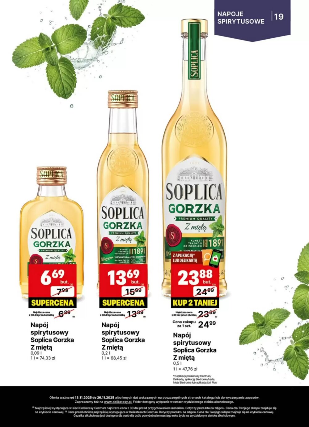 Gazetka promocyjna Delikatesy Centrum  ważna od 13.11.2025 - Strona 19.