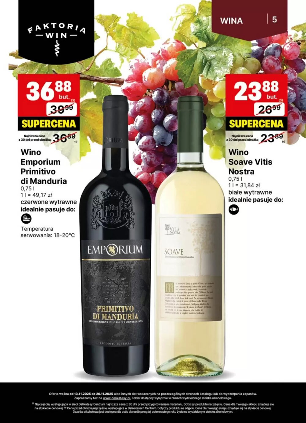 Gazetka promocyjna Delikatesy Centrum  ważna od 13.11.2025 - Strona 5.