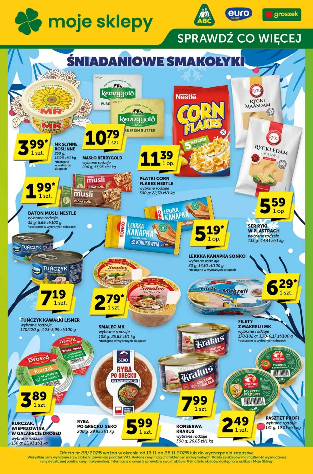 Gazetka promocyjna Groszek  ważna od 13.11.2025 - Strona 1.