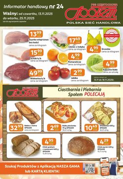 Gazetka promocyjna Społem  ważna od 13.11.2025