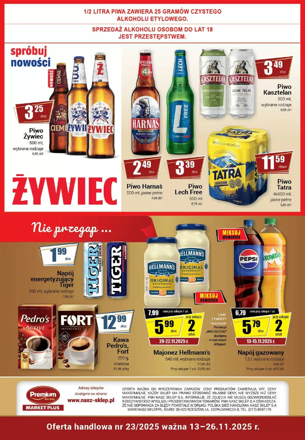 Gazetka promocyjna Premium Nasz Sklep  ważna od 13.11.2025 - Strona 8.