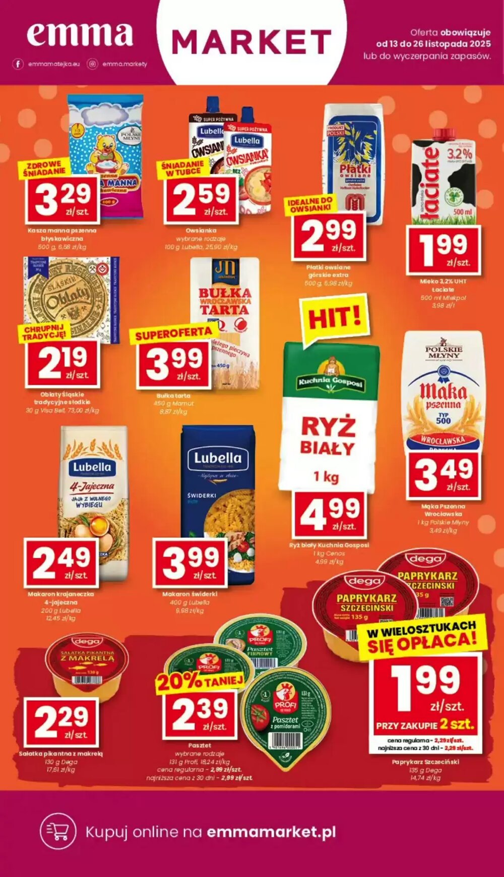 Gazetka promocyjna EMMA market  ważna od 13.11.2025 - Strona 10.