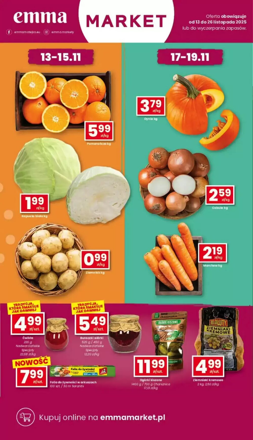 Gazetka promocyjna EMMA market  ważna od 13.11.2025 - Strona 2.