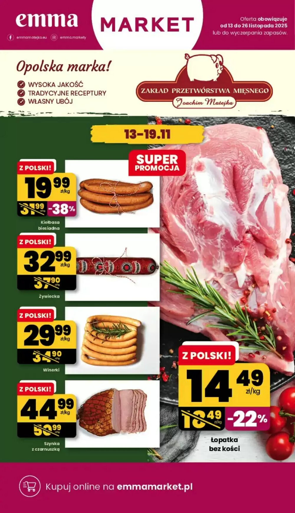 Gazetka promocyjna EMMA market  ważna od 13.11.2025 - Strona 3.