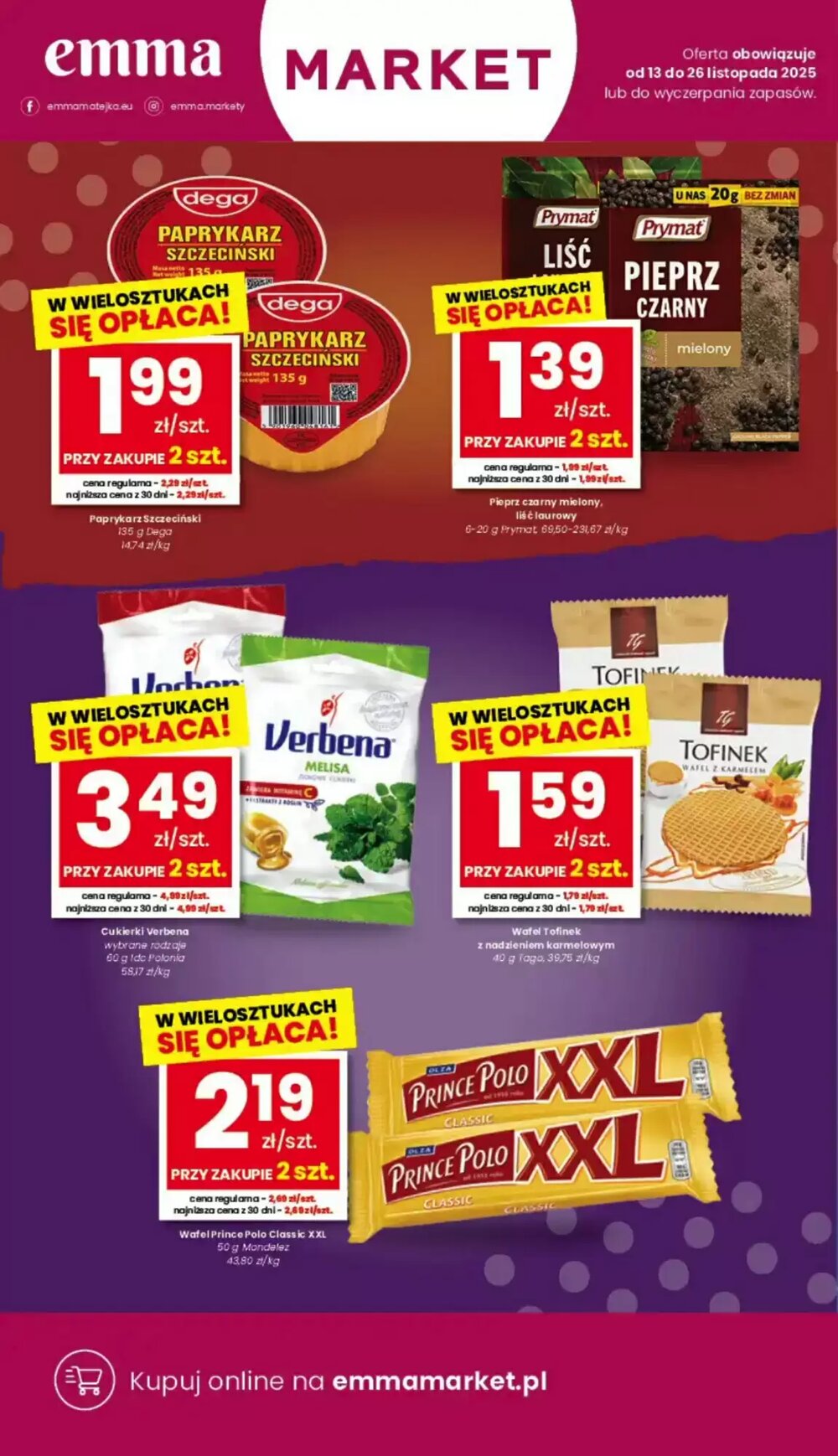 Gazetka promocyjna EMMA market  ważna od 13.11.2025 - Strona 5.