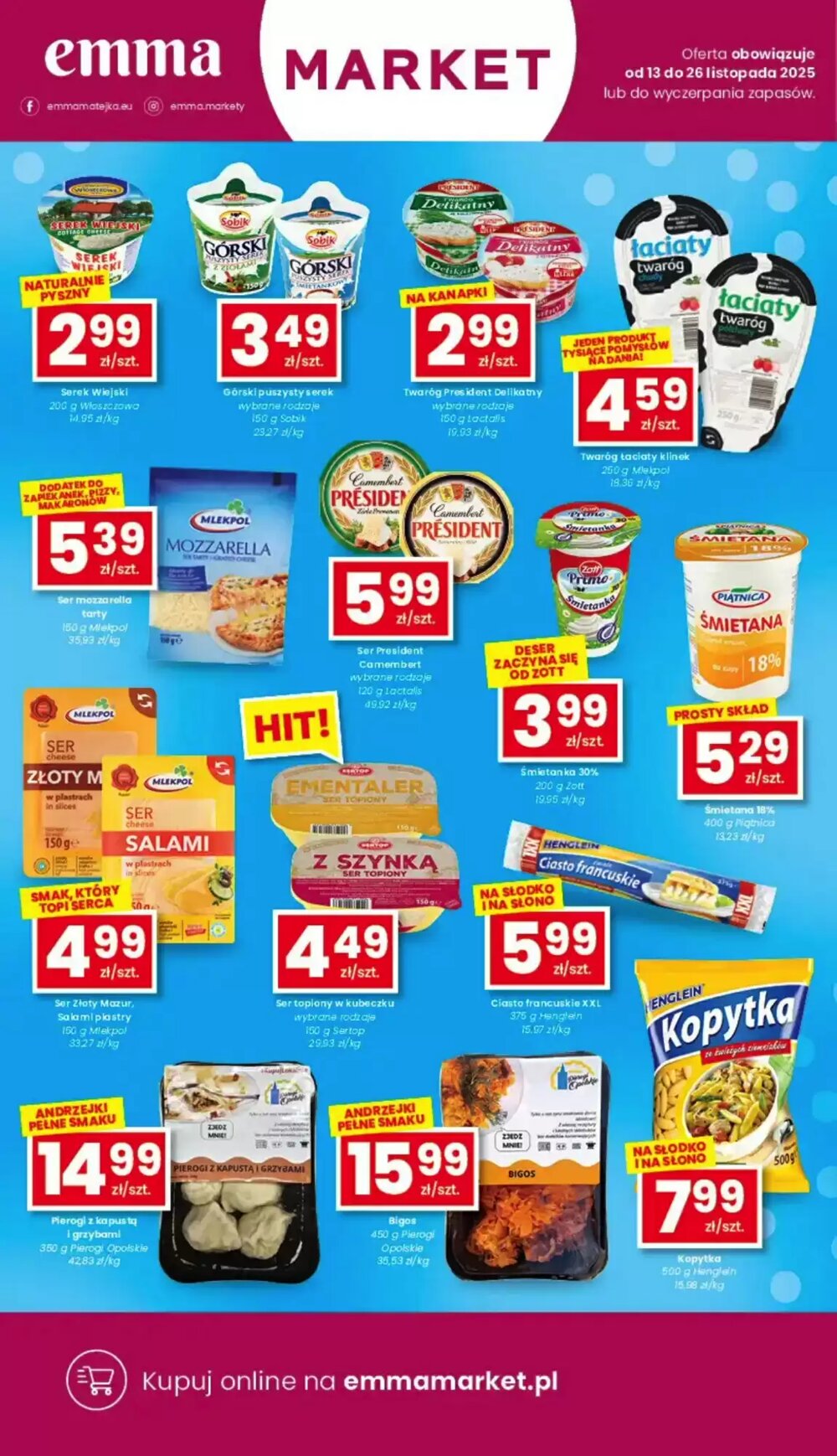 Gazetka promocyjna EMMA market  ważna od 13.11.2025 - Strona 8.
